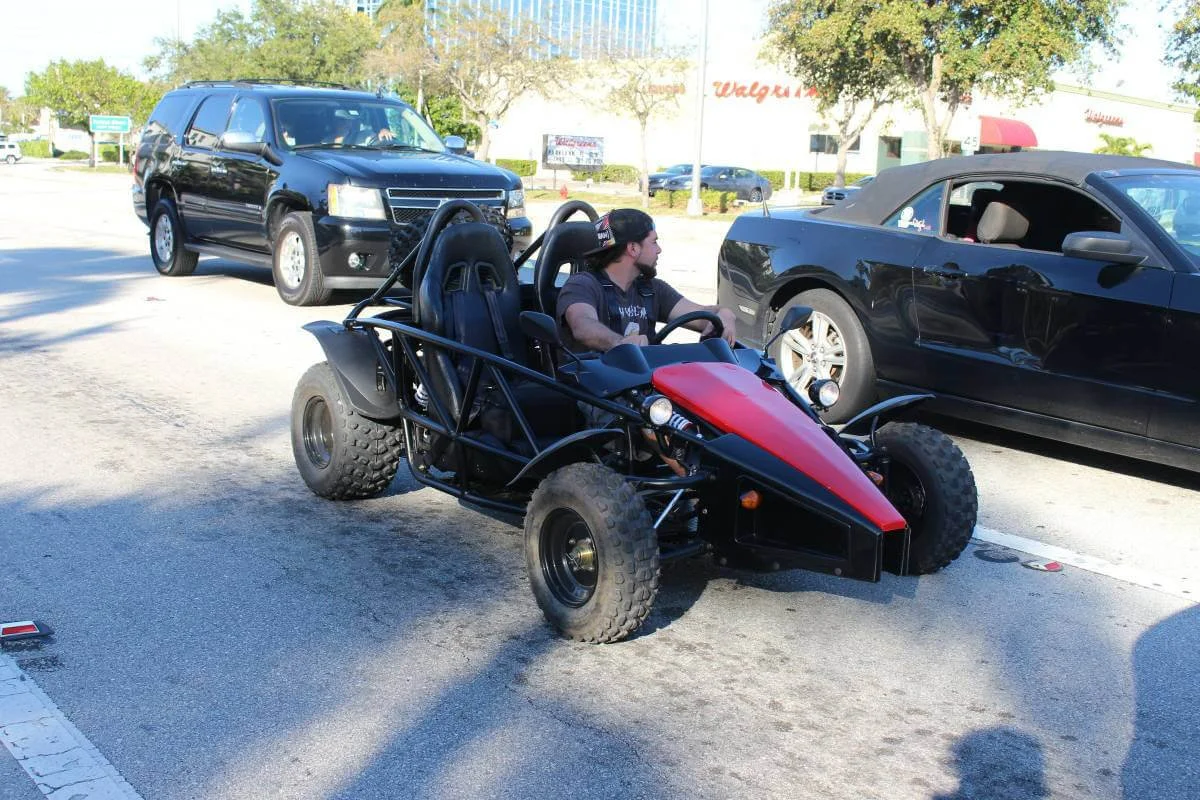 street legal go kart in traffic