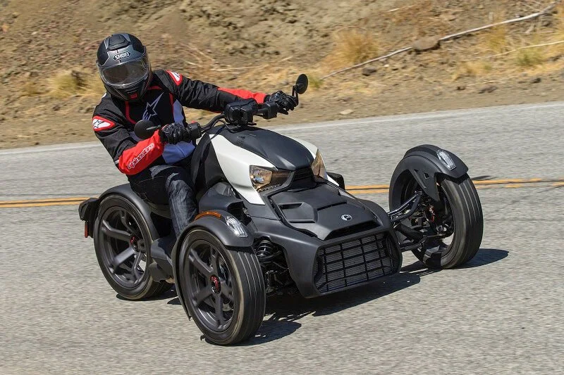 Can-Am Ryker on street