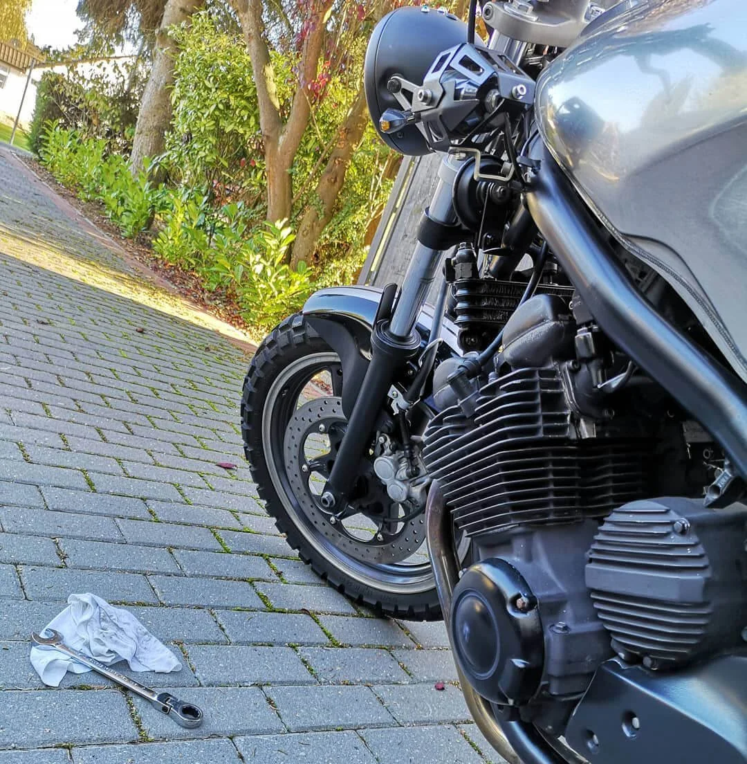 motorcycle leak