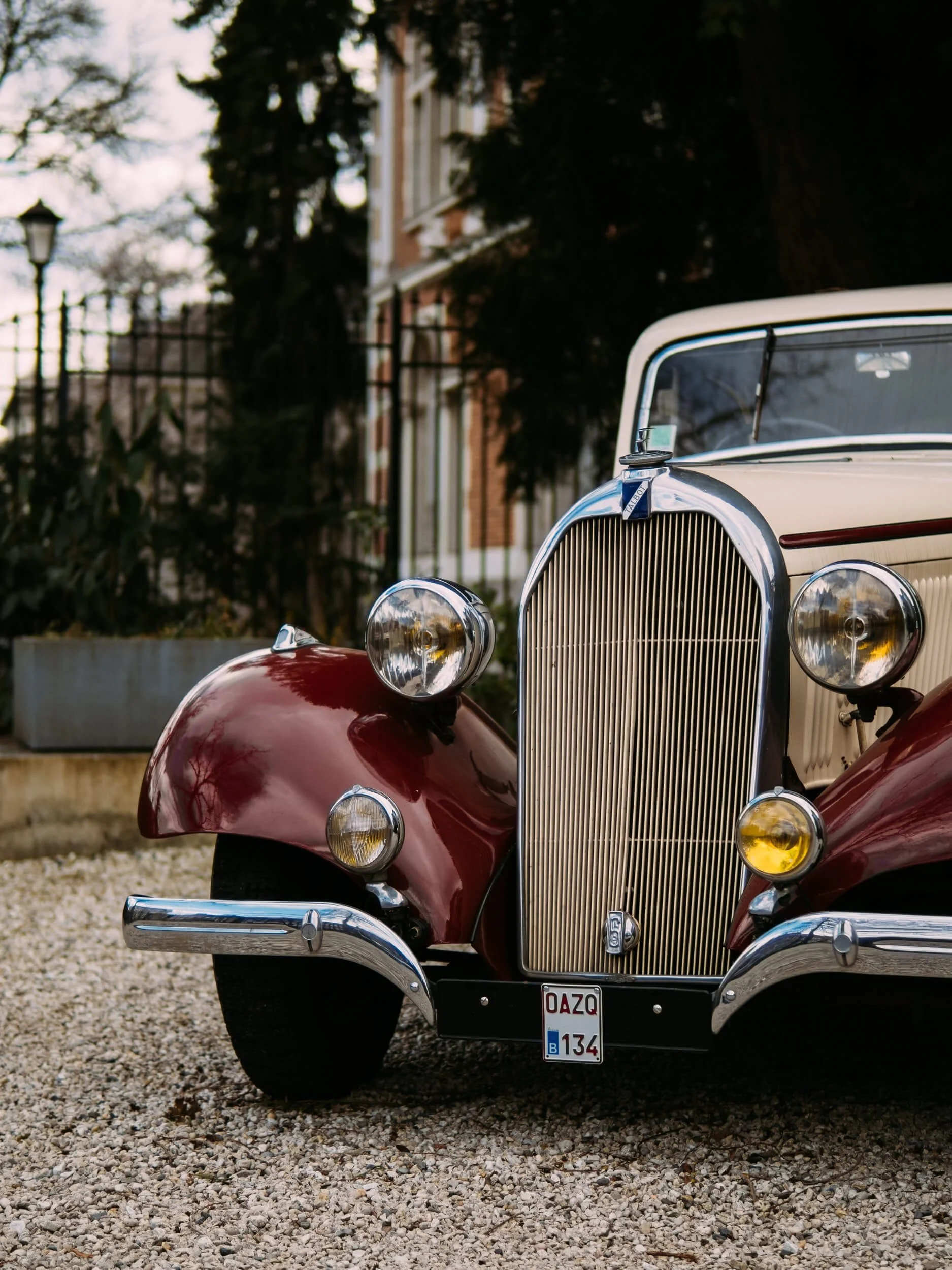 vintage car front