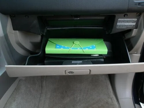 car title storage glovebox