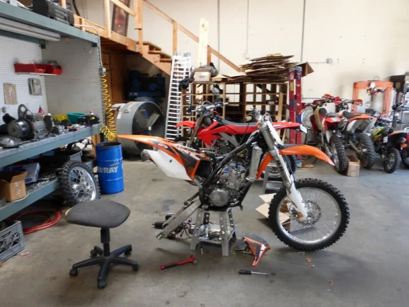 swap dirt bike parts