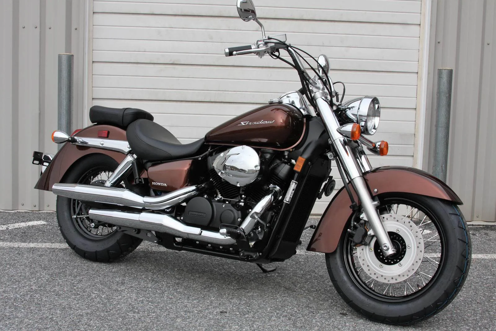 Honda Shadow Aero 650 brown