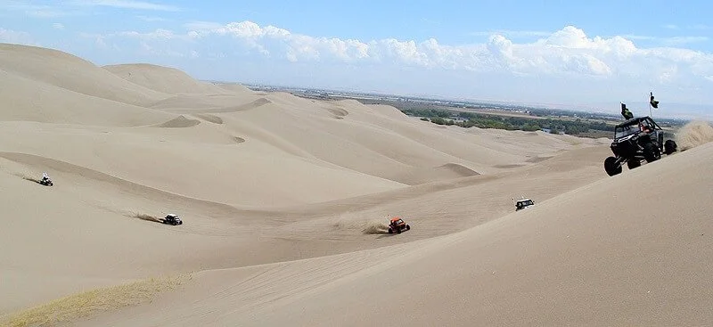 UTV in St. Anthony Sand Dunes