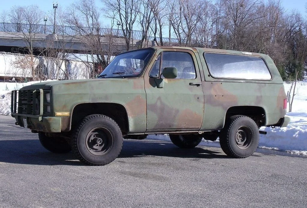 1986 M1009 CUCV Diesel 4X4 Chevy K5 Blazer Army Truck