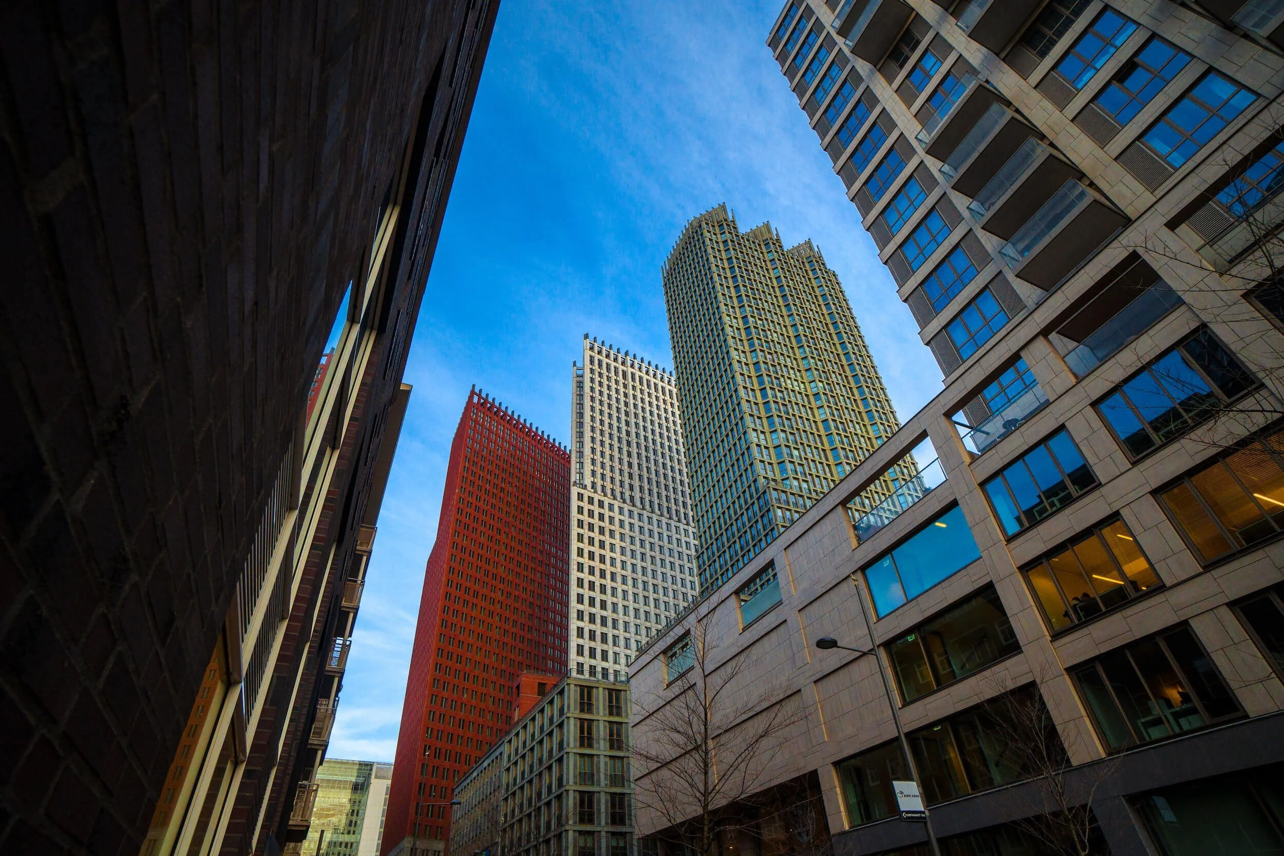 high rise buildings