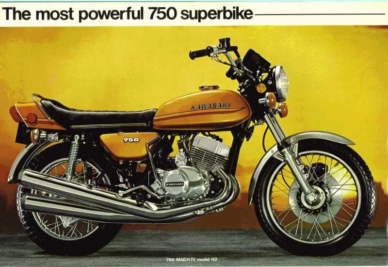 Kawasaki H2 - the most powerful 750 superbike