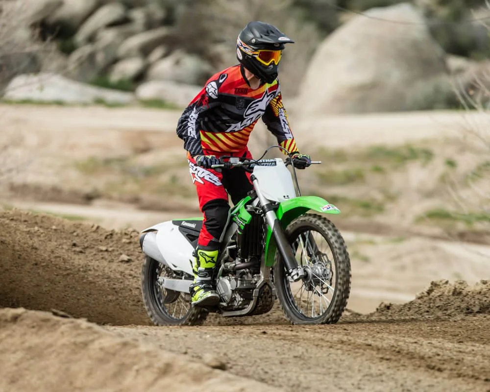 dirt bike rider off-road