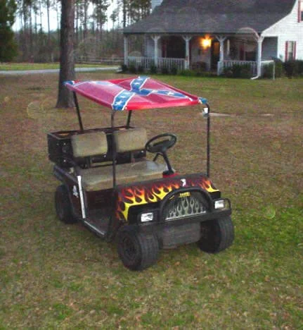 redneck golf cart