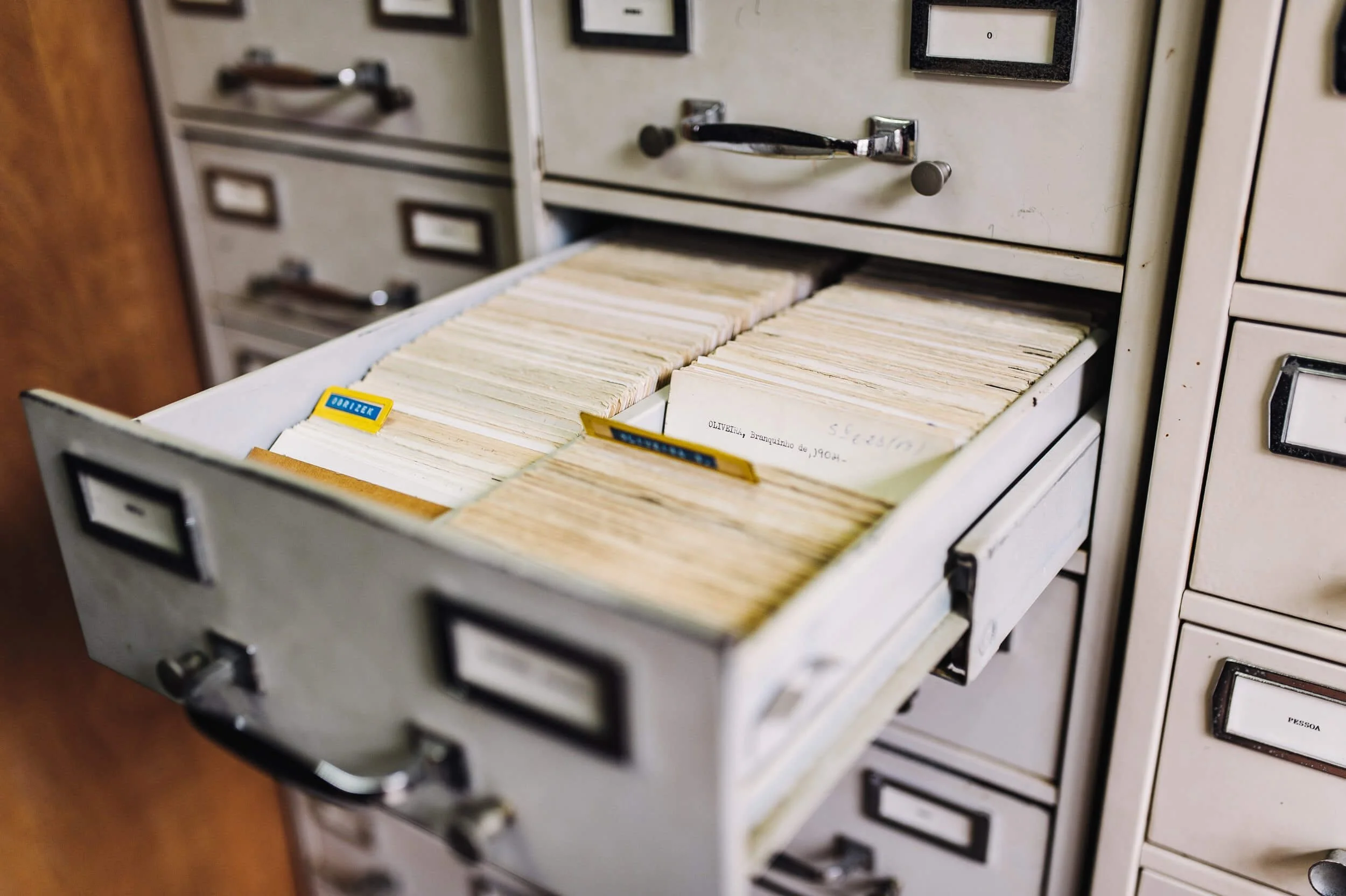 files in drawer