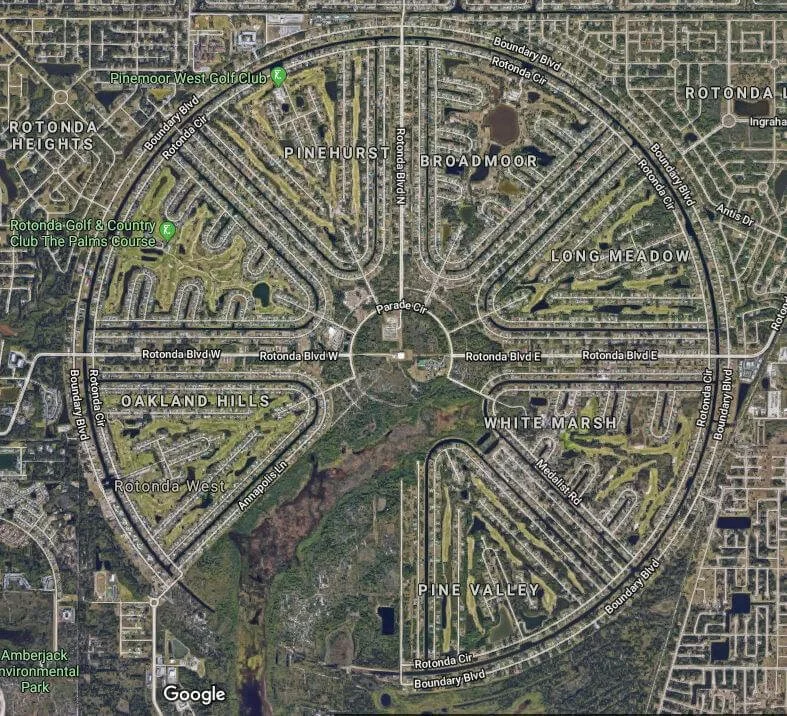 florida google map