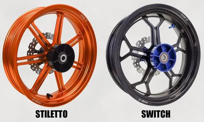 Stiletto switch W9 Supermoto Wheels