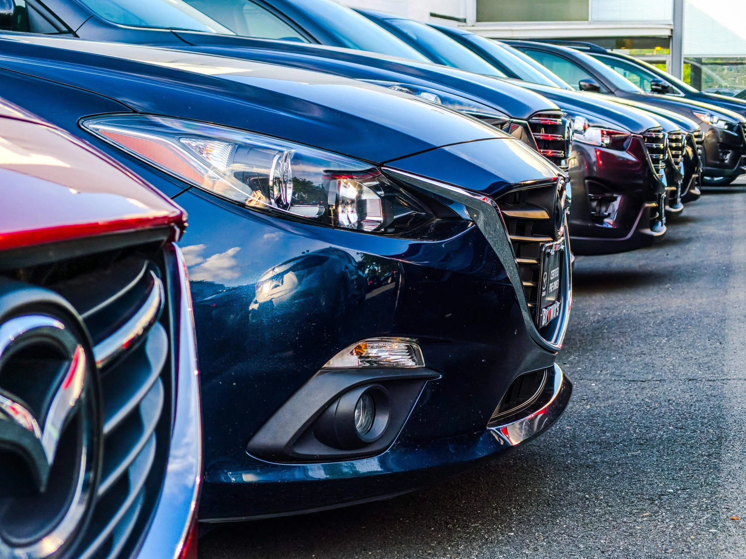 cars on street