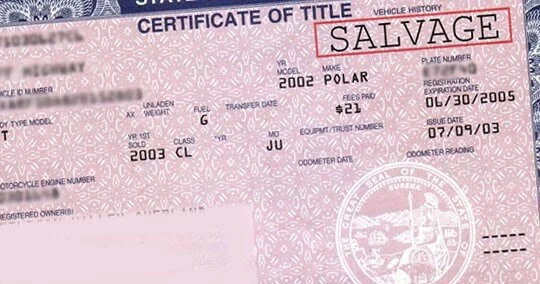 salvage title