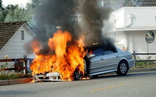 ar on fire