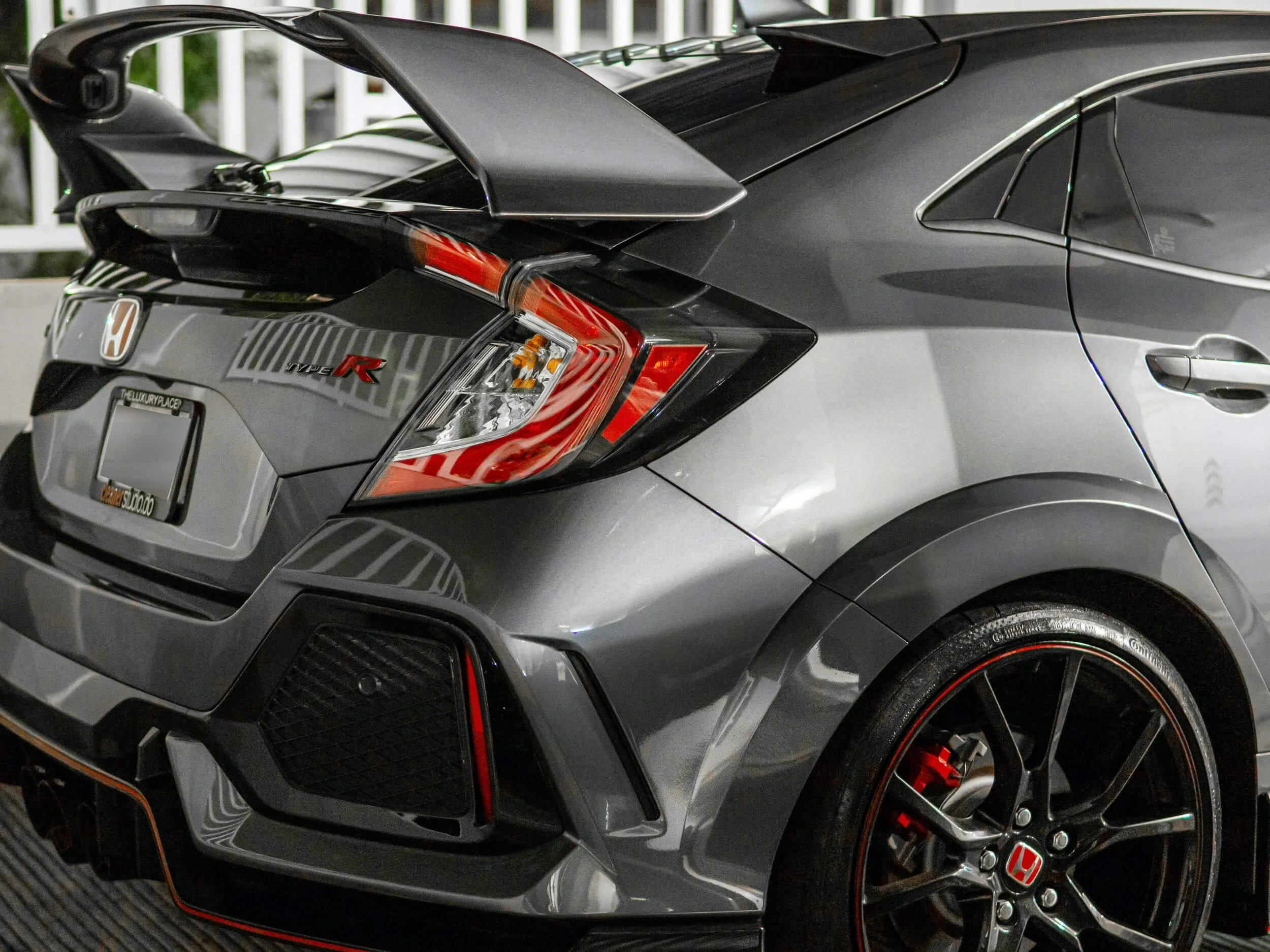 honda civic back