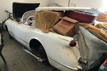 1954 Chevrolet Corvette barn find