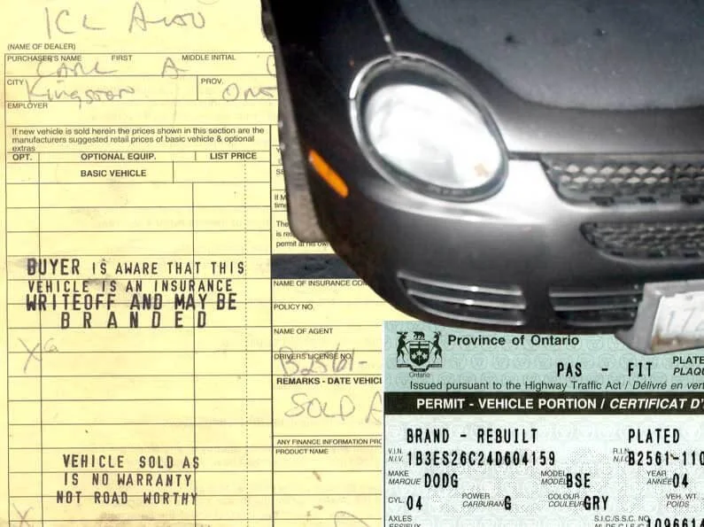 vehicle title branding