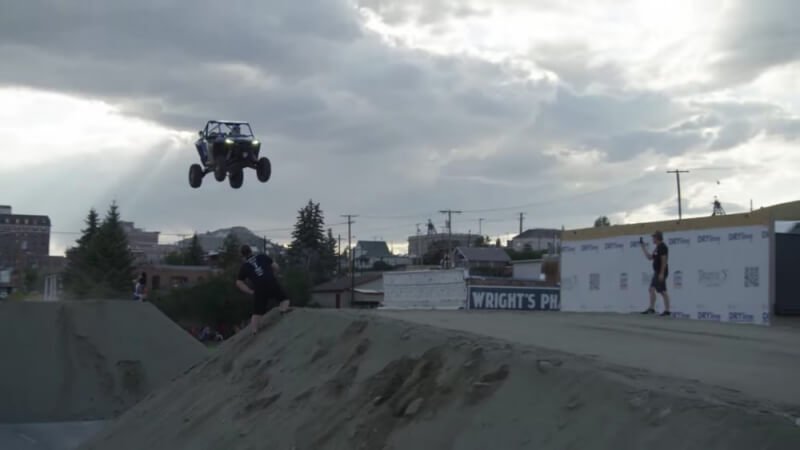 Tanner Godfrey Jumps UTV