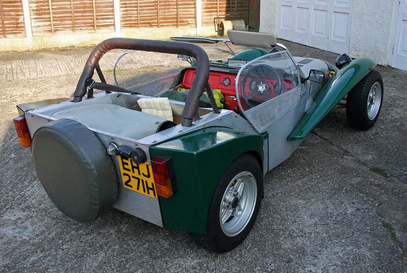Fred's scratch built car