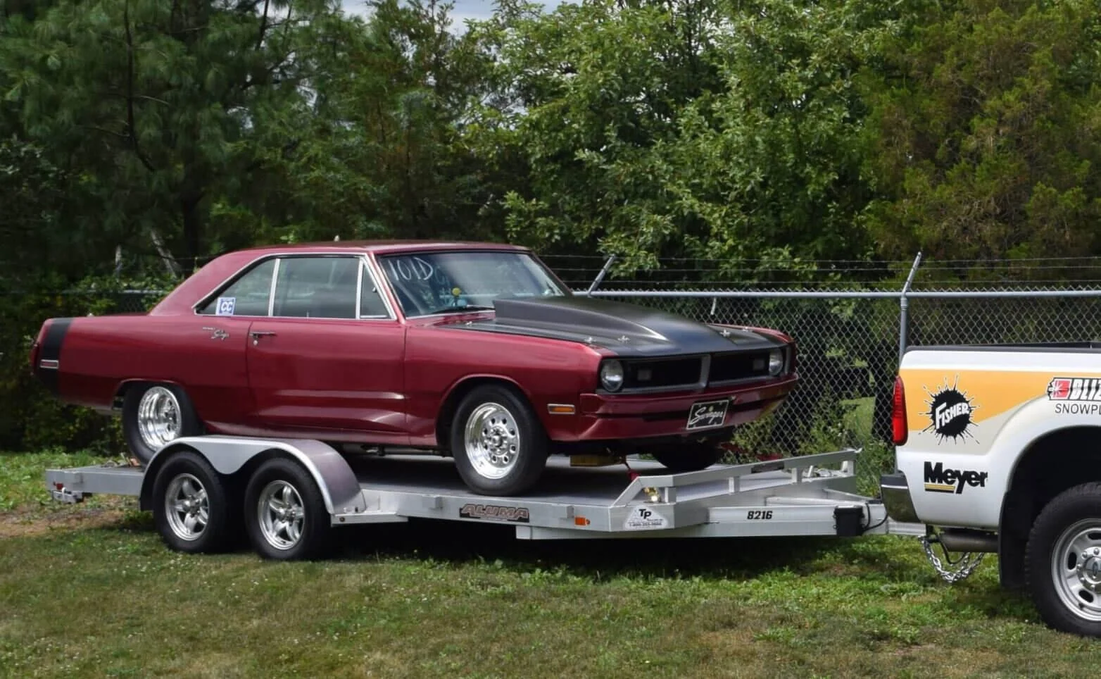 open car trailer title