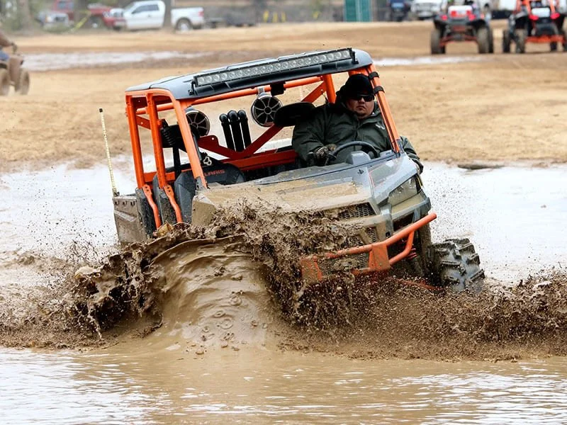 UTV in mud