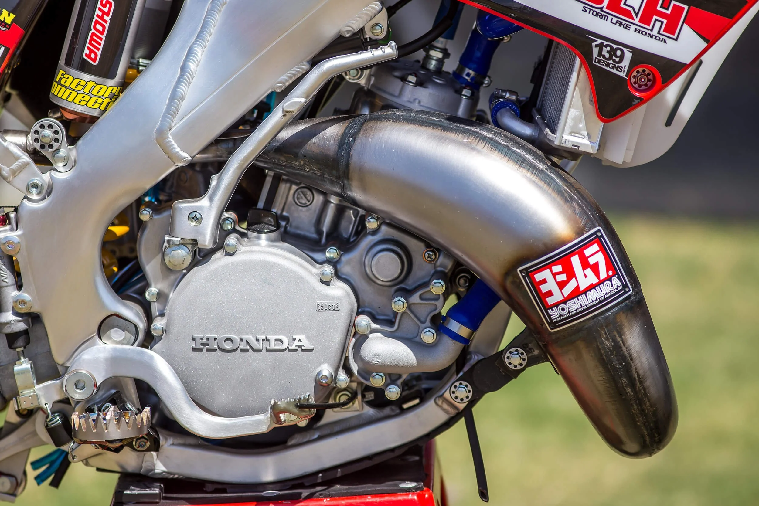 Dirt bike exhaust Yoshimura