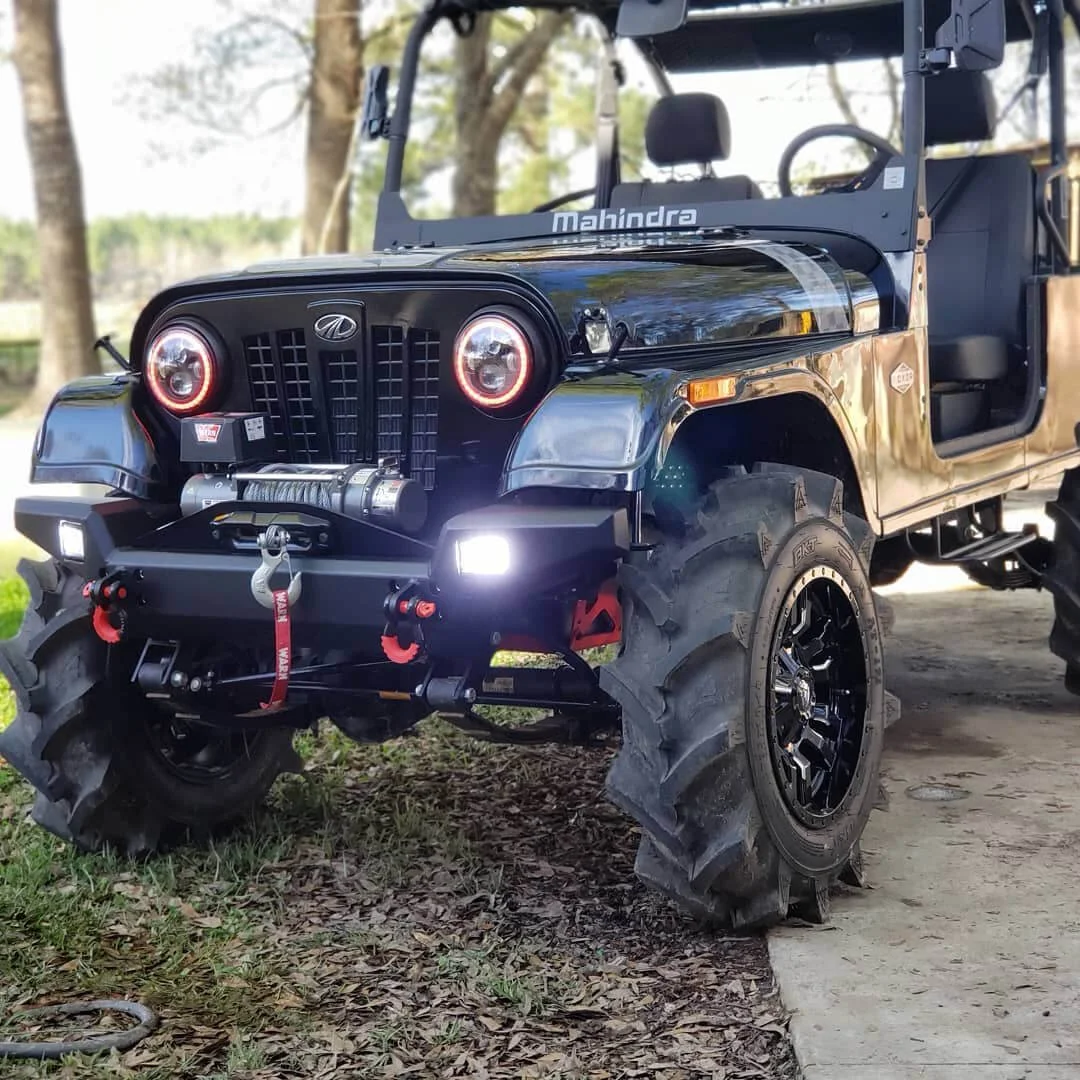 Mahindra roxor project woodrat front