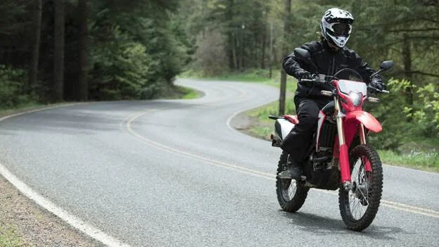 Honda CRF450L on street