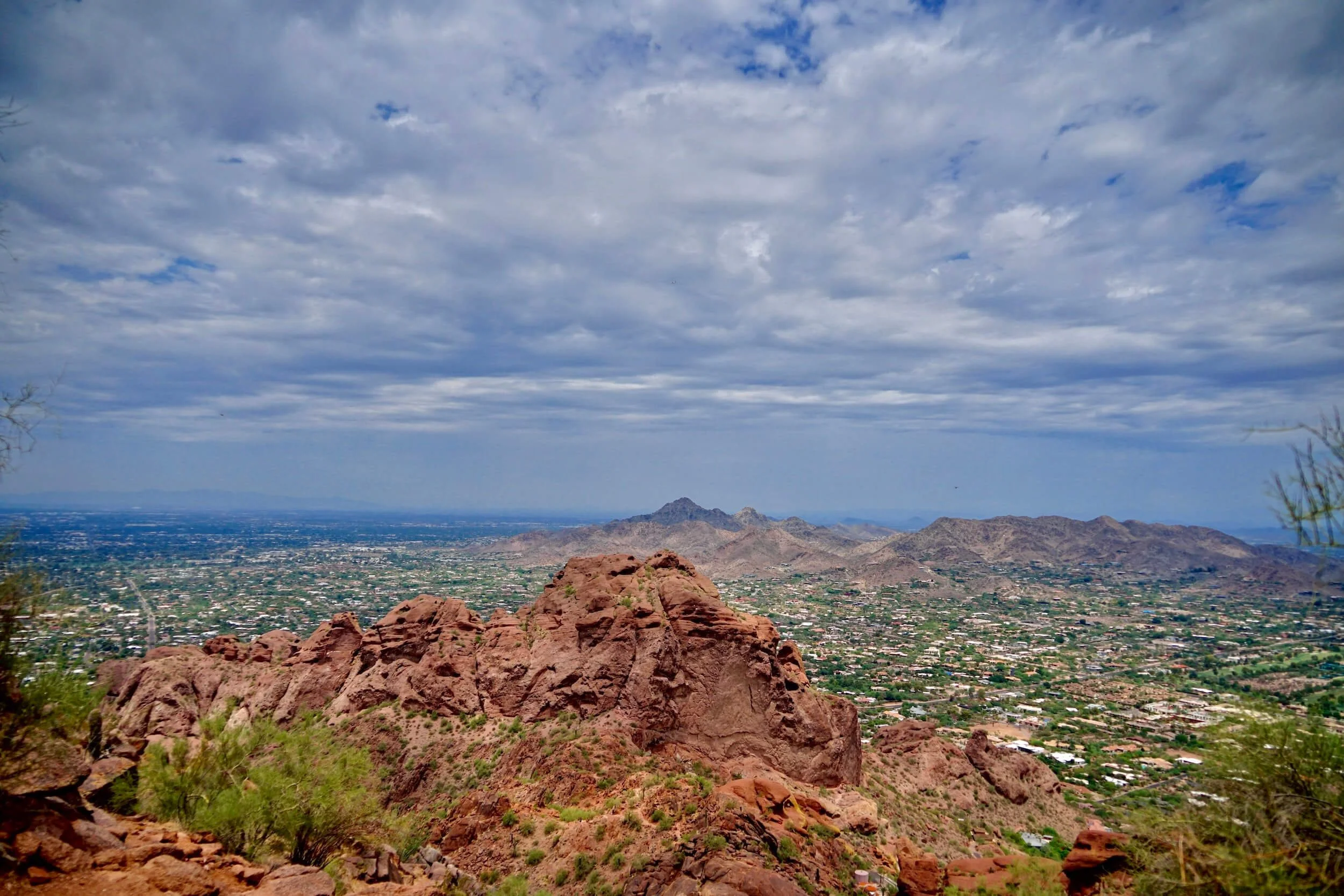 brown mountain in Phoenix, Arizona