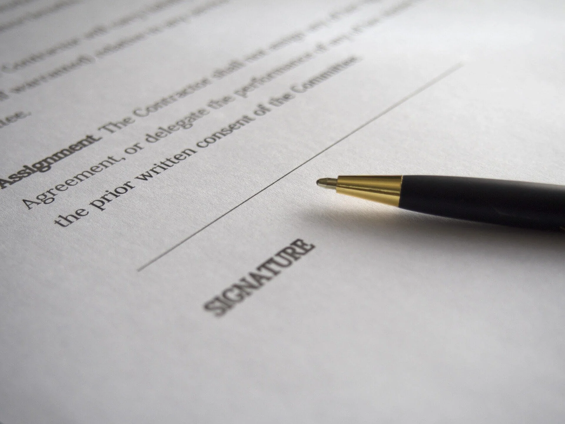 document signature