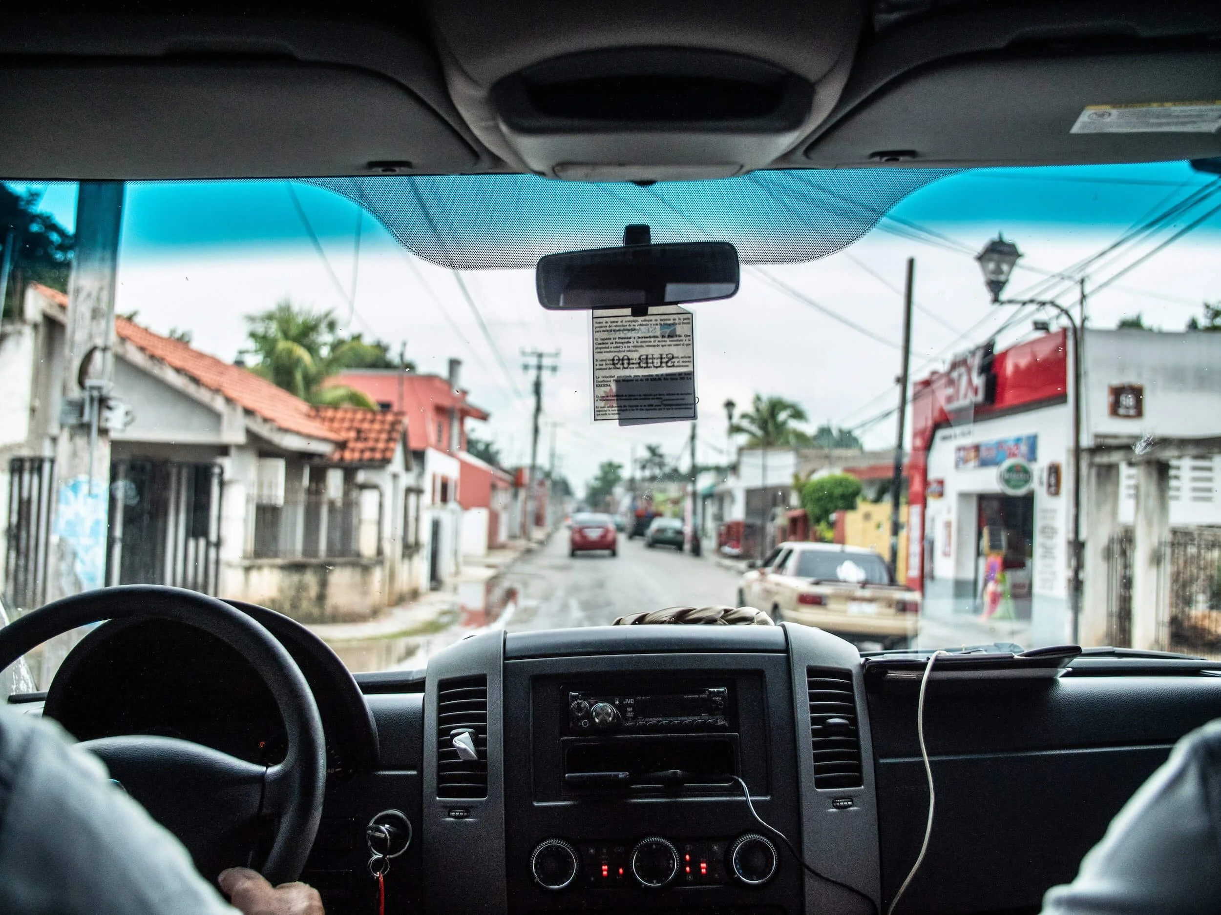 City streets in Mexico