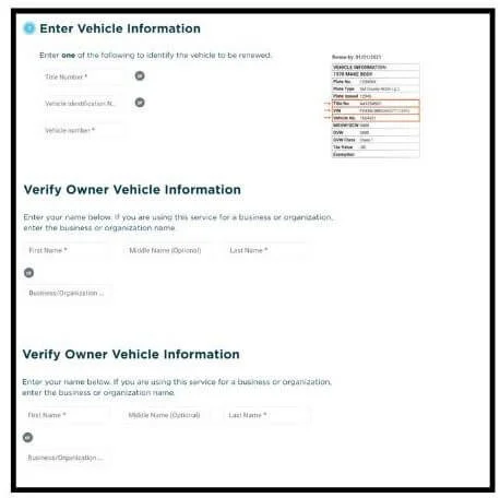 Montana DMV website