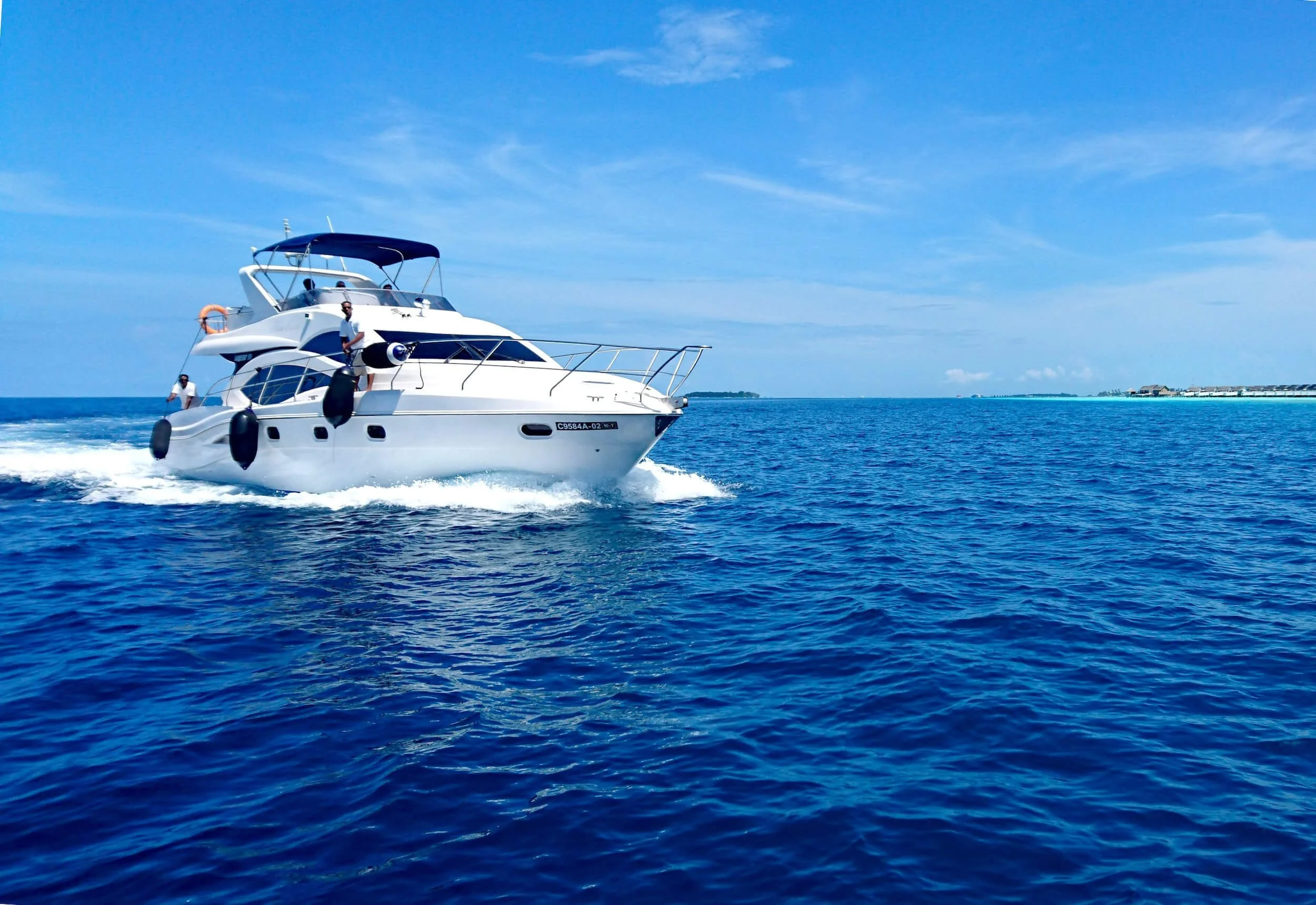 boat on water