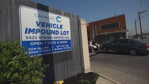 vehicle impound lot