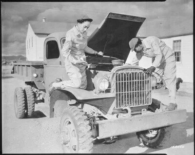 old military vehicle