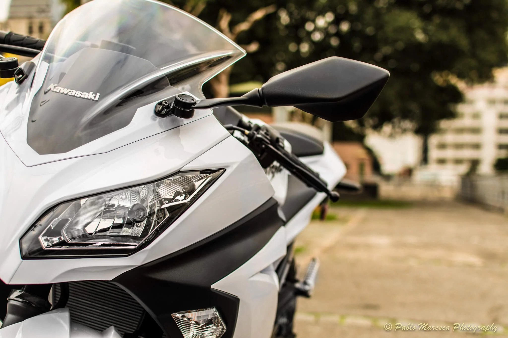 Kawasaki ninja 300 front