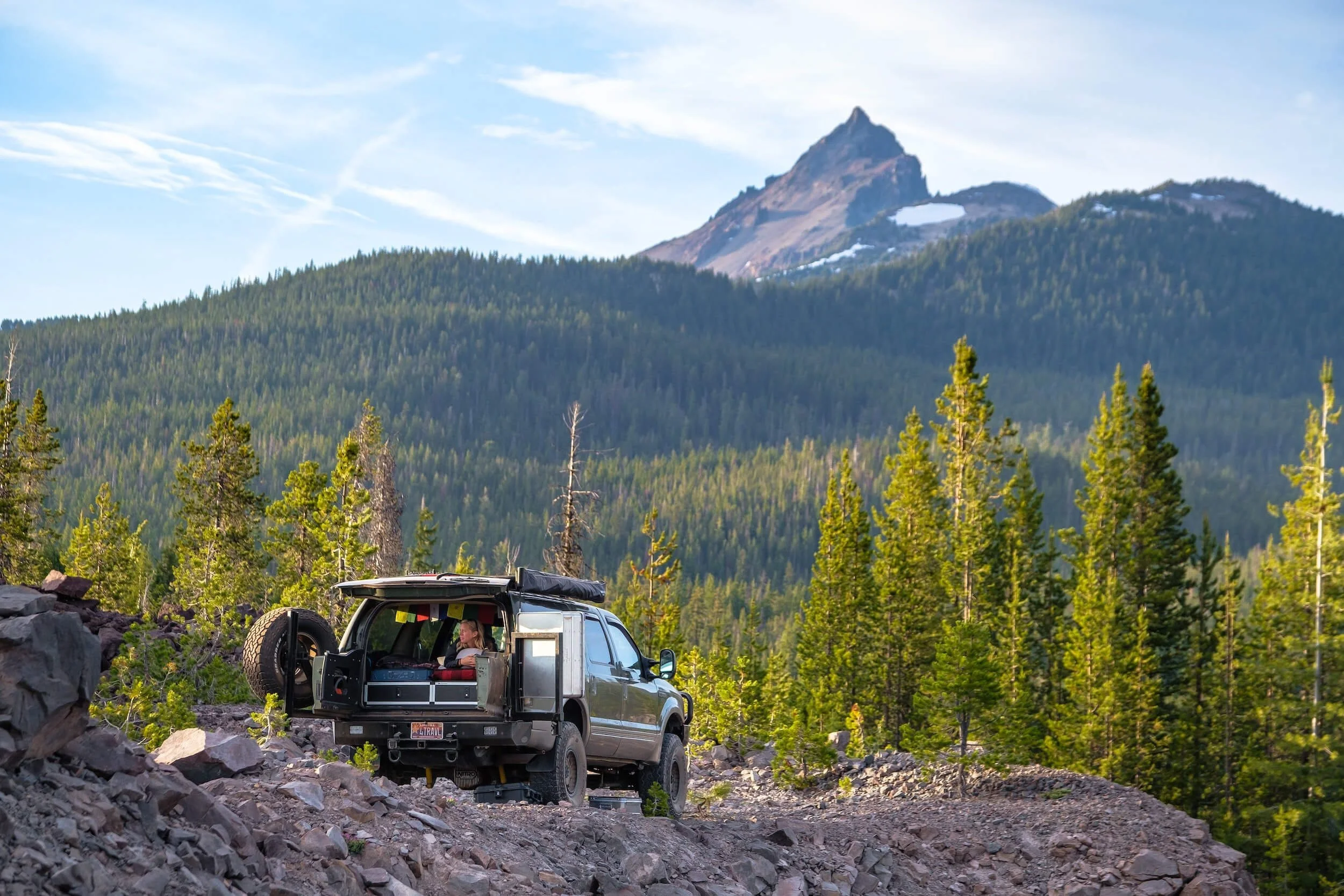 overlanding trailer truck