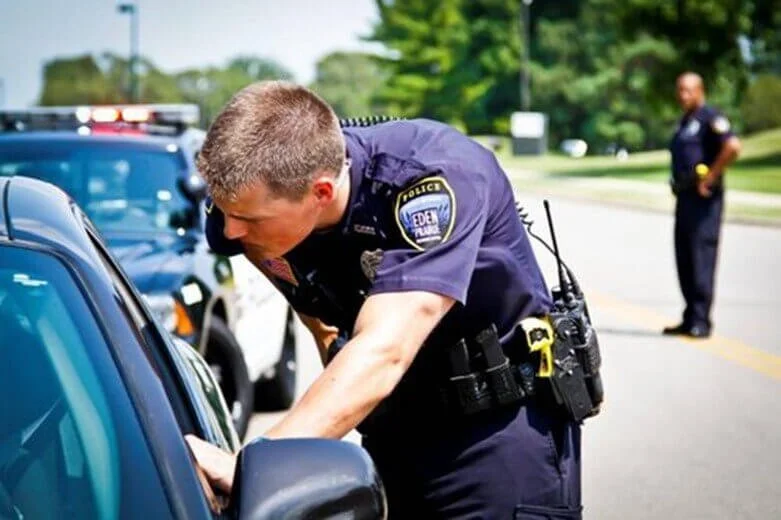 swearing at a cop